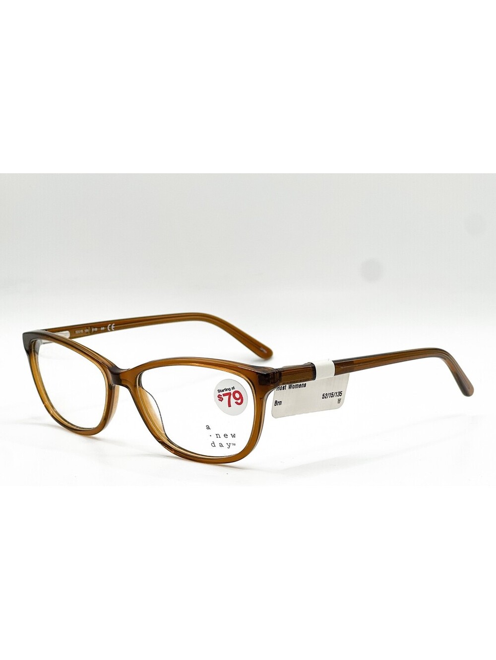 A New Day Oa32056 5100 Brn Brown Authentic Eyeglasses 52-15-135